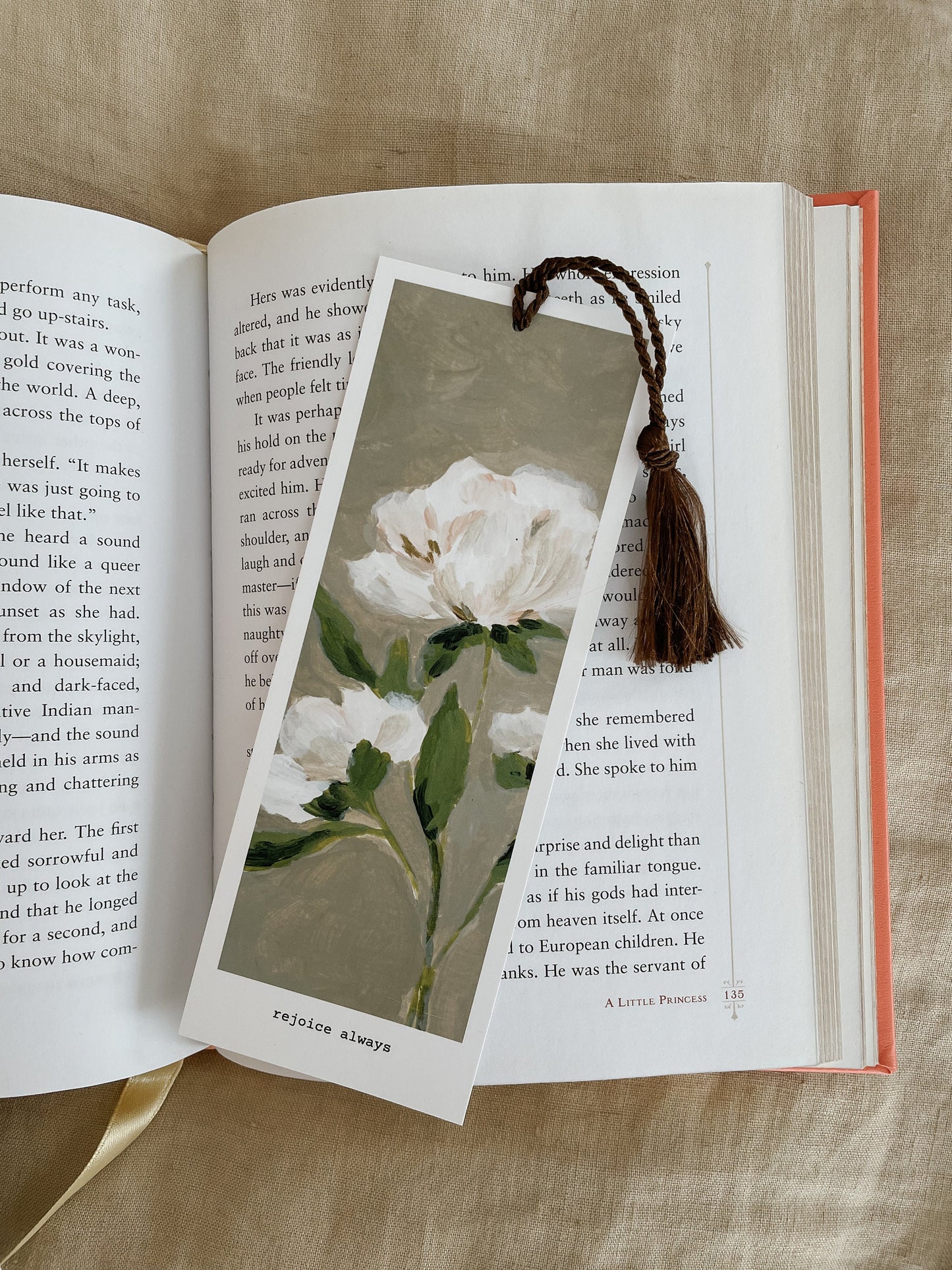 Flower Bookmark Verse | bookmark Tassel | Bookmark Art