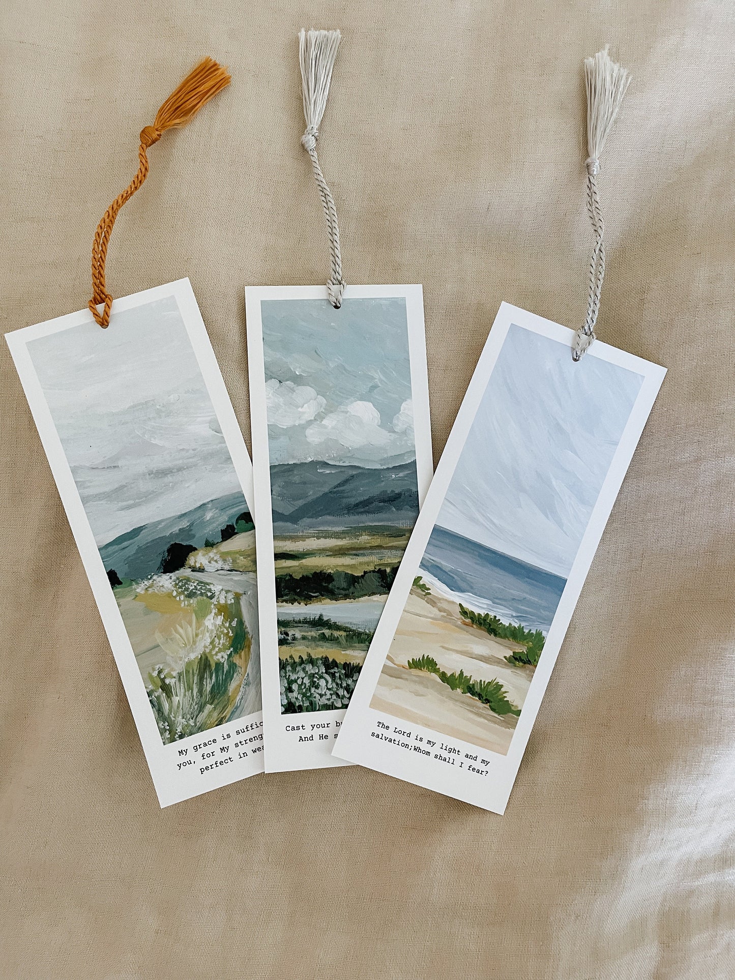 Flower Bookmark Verse | bookmark Tassel | Bookmark Art